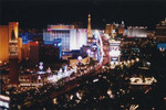 Vegas at night, 2000