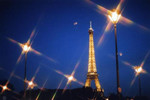 Eiffel at night, May 2002